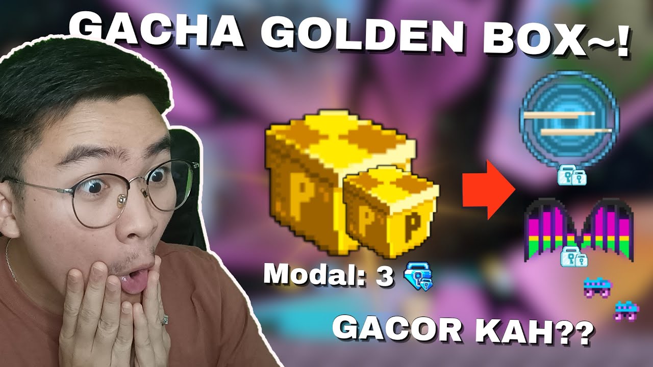 GACHA GOLDEN PARTY IN A BOX!! 3 BGLS WORTH IT?? | Growtopia Anniversary Gacha 2026