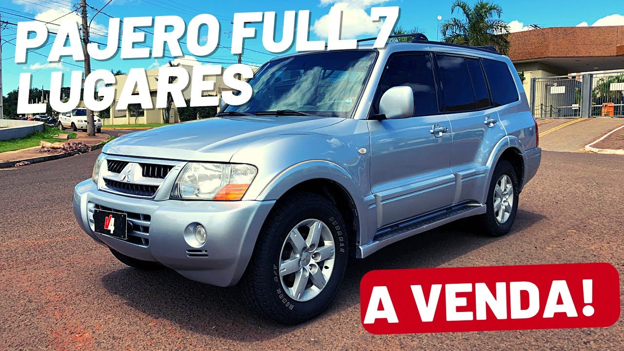 MISTUBISHI PAJERO FULL 3.2 HPE 2005 7 LUGARES A VENDA! #mitsubishi