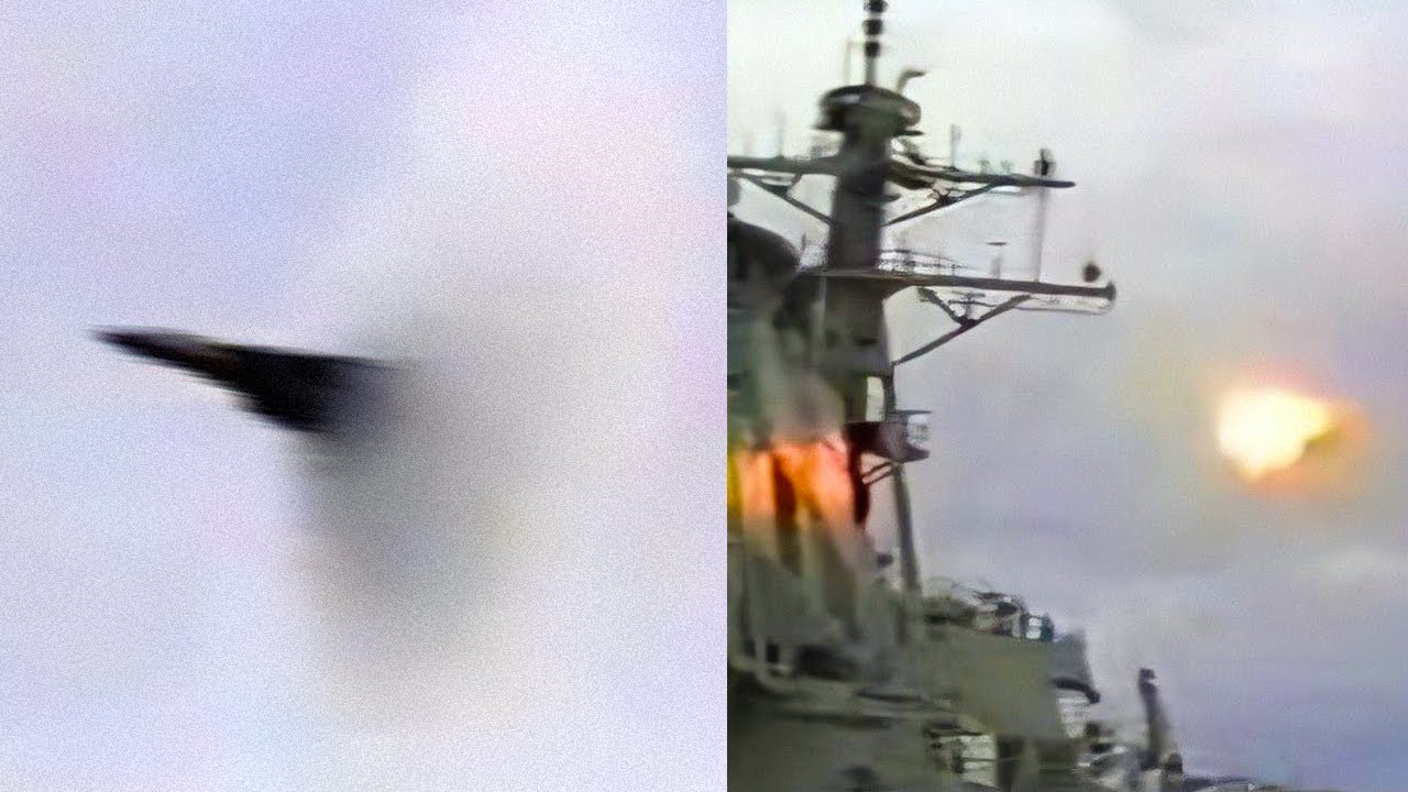 F-14 взрывается во время сверхзвукового пролета