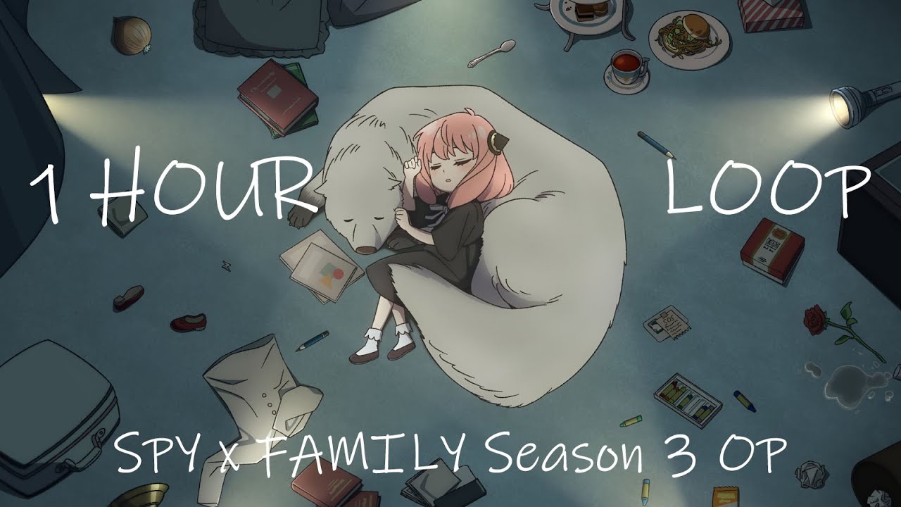 SPY &times; FAMILY Season 3 &ndash; FULL OP &ldquo;Protect the Light&rdquo; by Spitz │ 1 Hour Loop