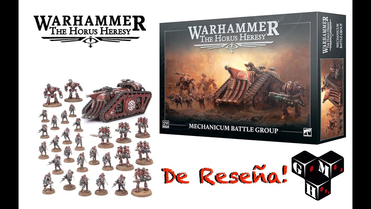 De Reseña! WARHAMMER Horus Heresy   Mechanicum Battle Group (español)