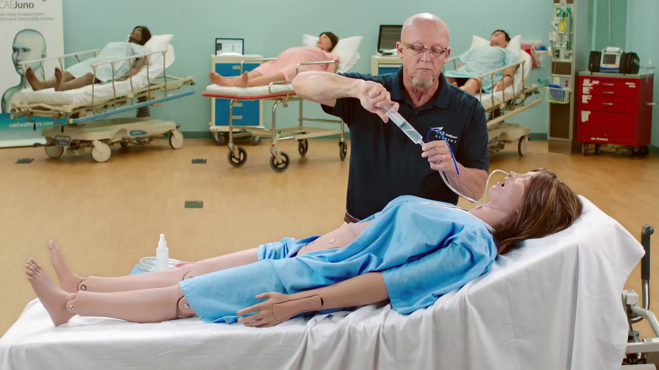 CAE Juno: Nasogastric Tube Insertion Training