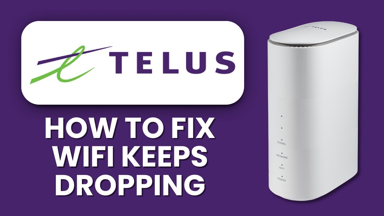 TELUS WiFi Keeps Dropping 2025 🔁 Stability Fix Guide ⚡ Stop Interruptions & Improve Connection Fast