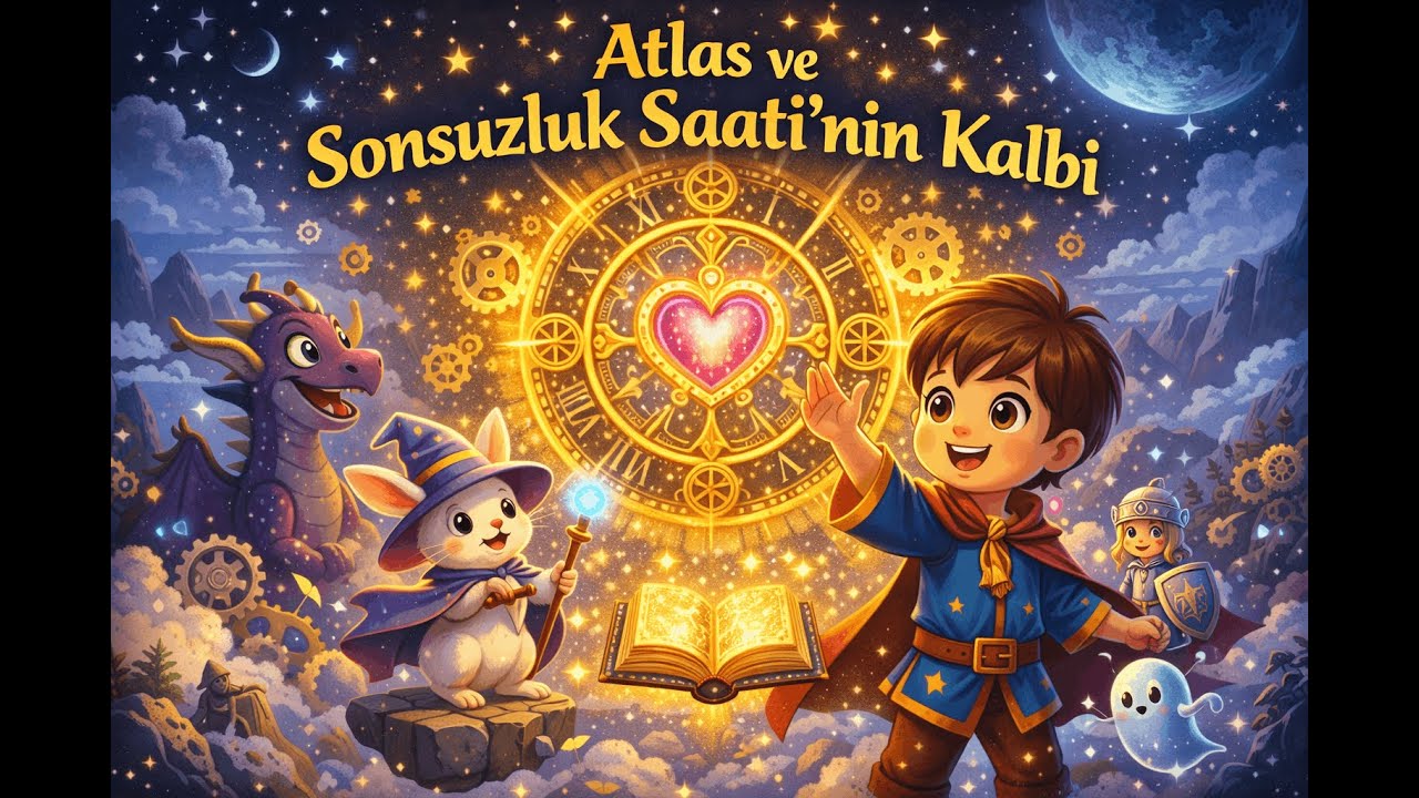 Çocuk Masalları - Atlas ve Sonsuzluk Saati'nin Kalbi - 85