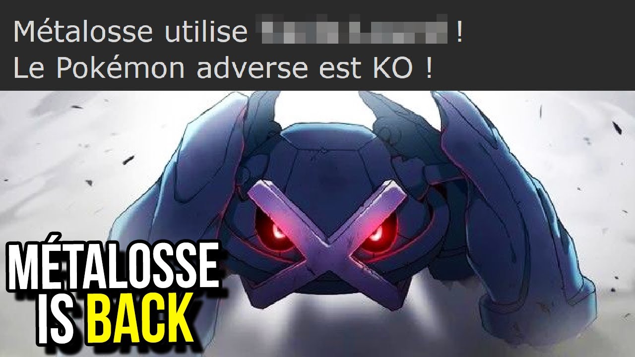 MÉTALOSSE BOOSTÉ EN 9G AVEC DE NOUVELLES ATTAQUES SURPUISSANTES