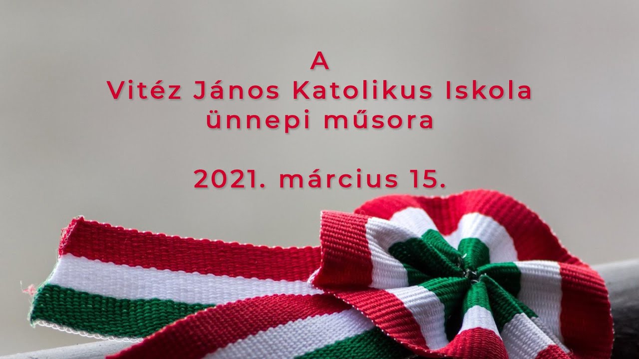 Március 15. a Vitéz János Katolikus Iskolában