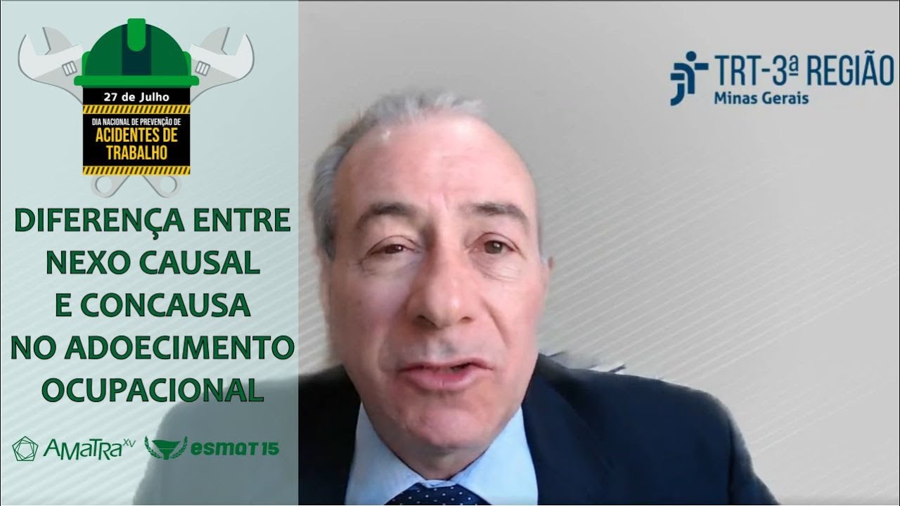 Diferença entre nexo causal e concausa no adoecimento ocupacional