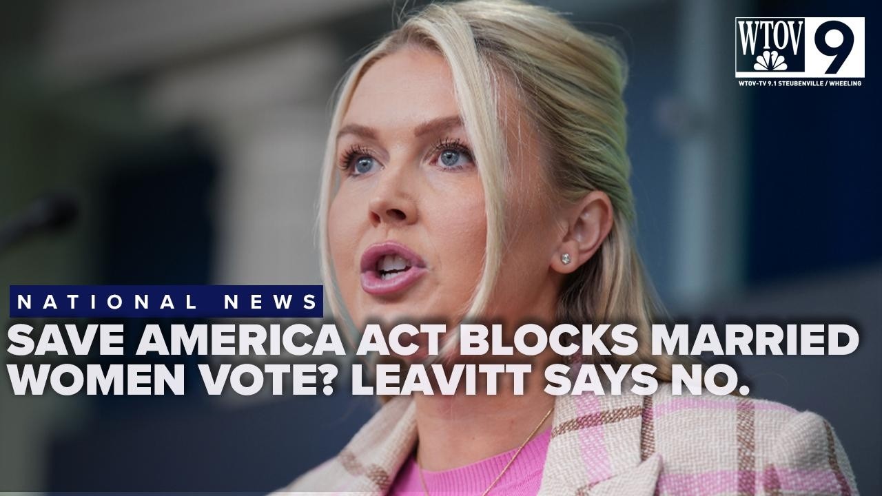 Ливитт утверждает, что заявление о том, что закон SAVE America Act блокирует право голоса замужни...