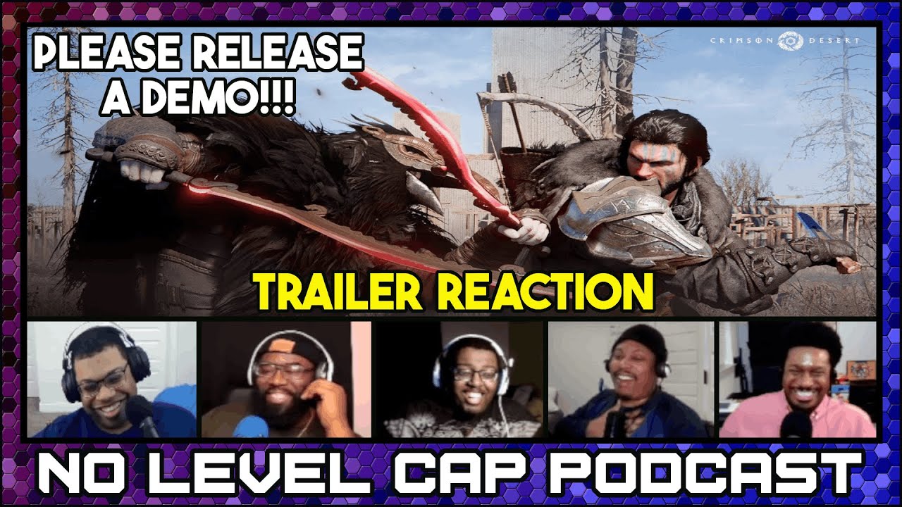 No Level Cap REACTS: Crimson Desert - Combat and Progression Features Overview