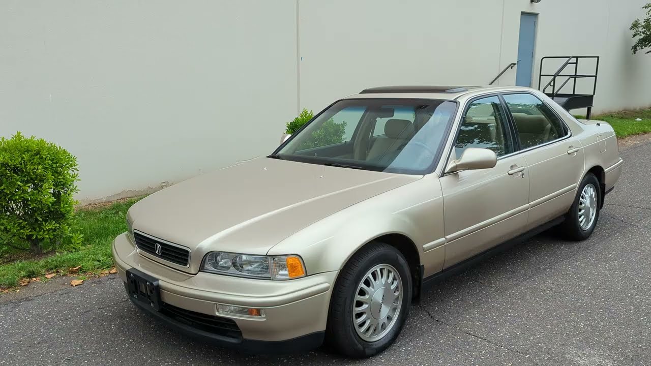 Виртуальная прогулка и тест-драйв Acura Legend 1994 года с пробегом 16 тыс. миль
