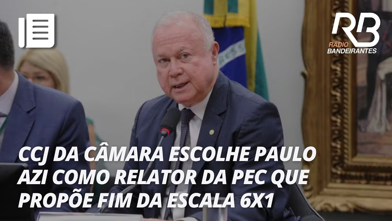 CCJ define relator de PEC que prevê fim da escala 6x1| Jornal Gente