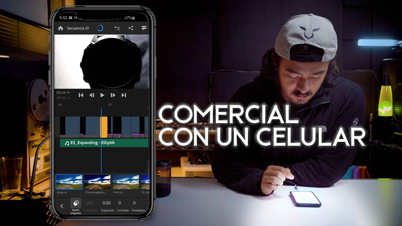 COMO GRABAR UN COMERCIAL CON TU CELULAR