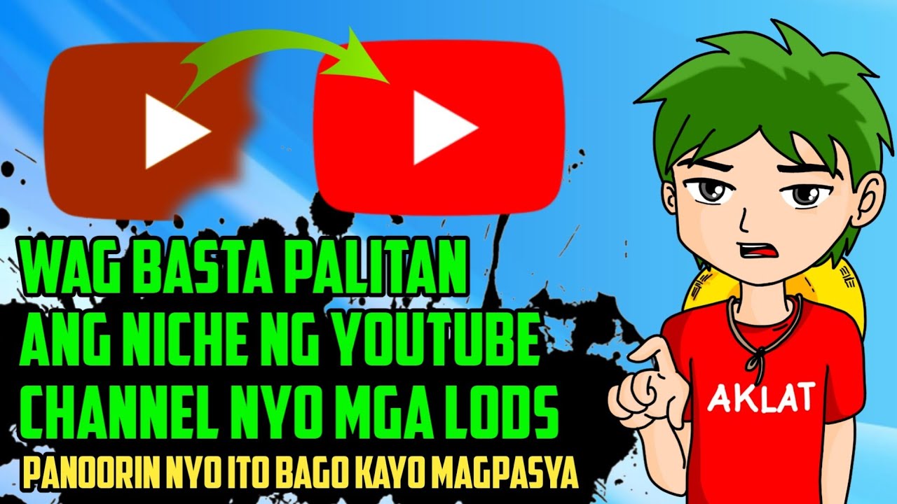 OKAY LANG BANG MAGPALIT NG CONTENT SA YOUTUBE? | YOUTUBE NICHE TAGALOG