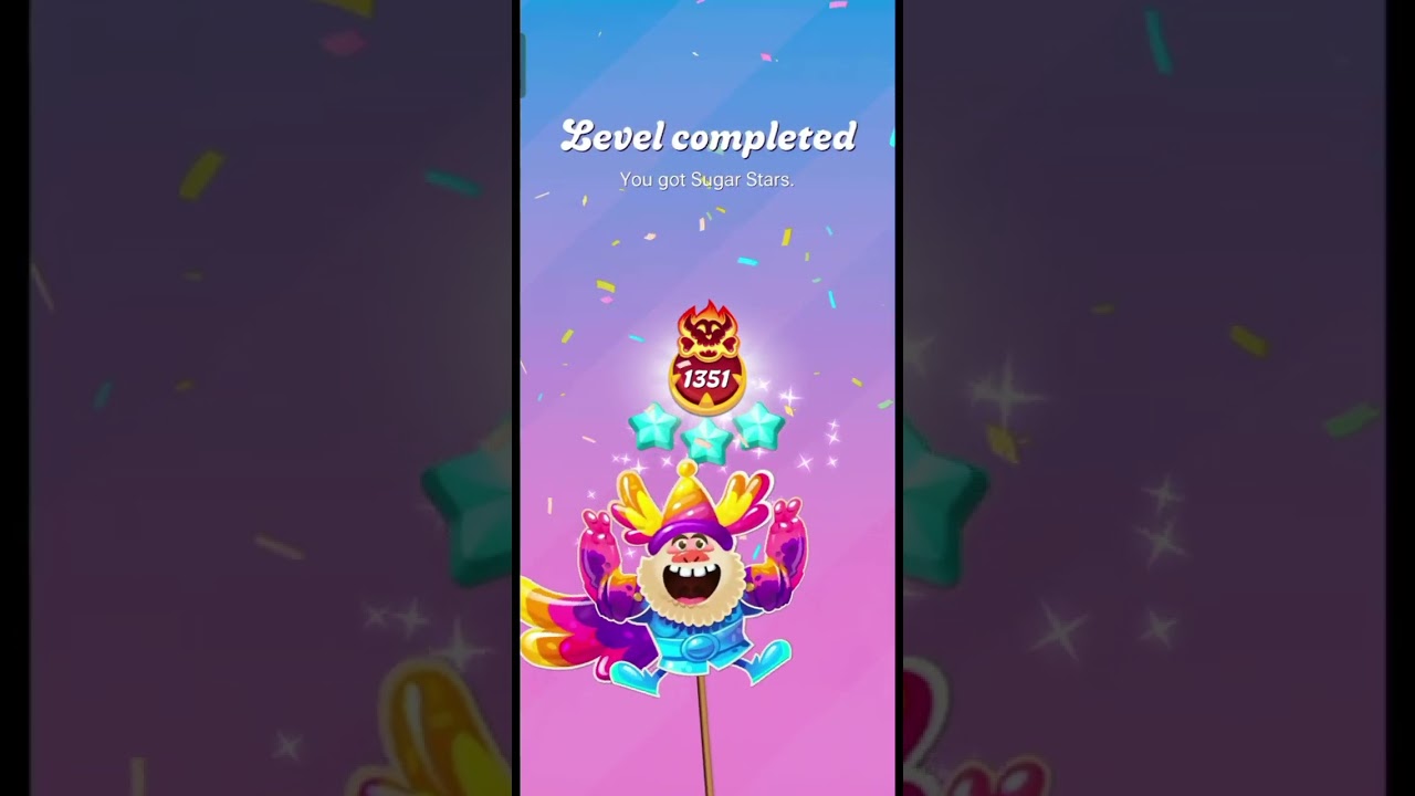 Candy crush saga level 1351 & 1352 | Candy 