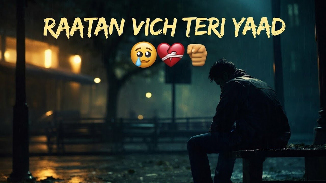Raatan Vich Teri Yaad 💔 | New Punjabi Sad Song 2026  Heart Broken Song | #punjabisong #punjabimusic 