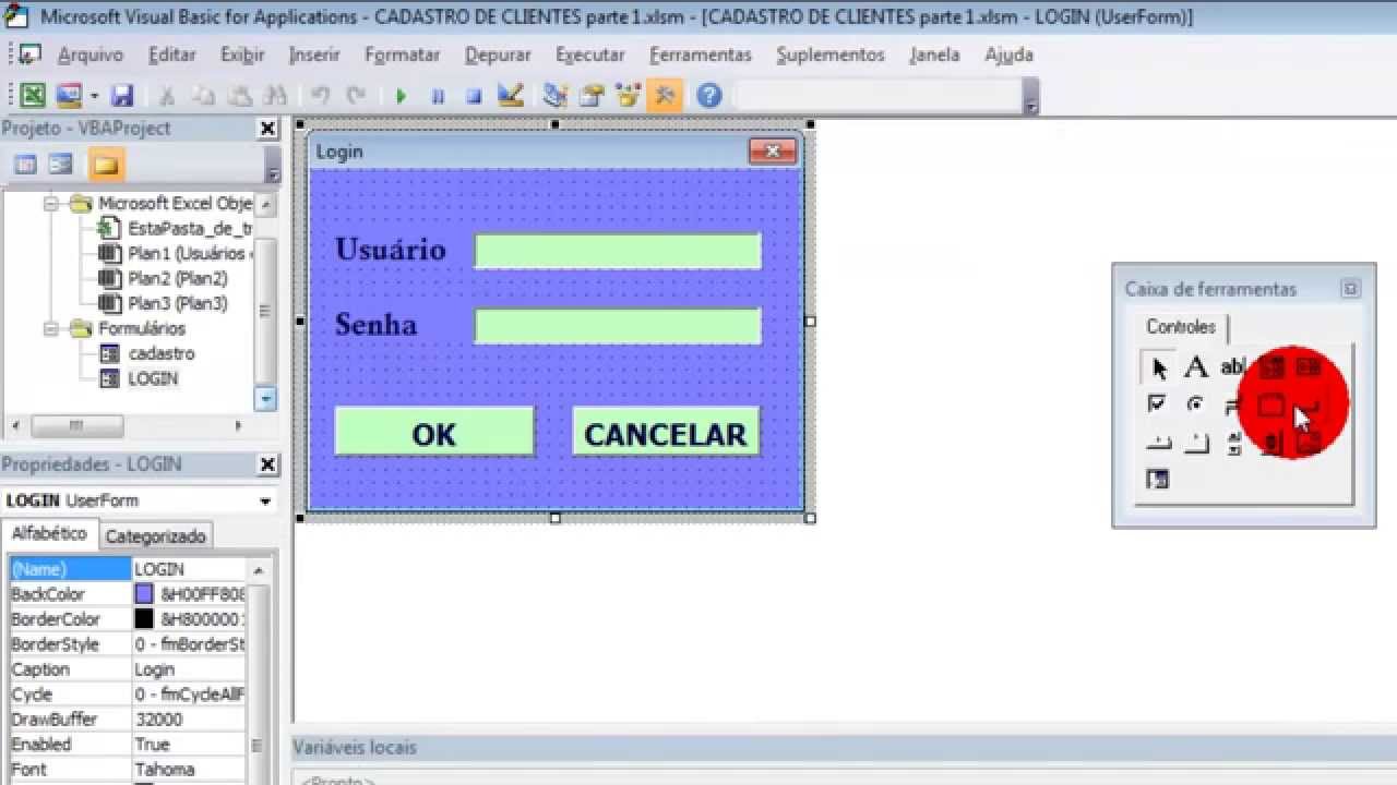 Excel Avançado - Criar um cadastro de clientes - aula 4 - parte 12/12