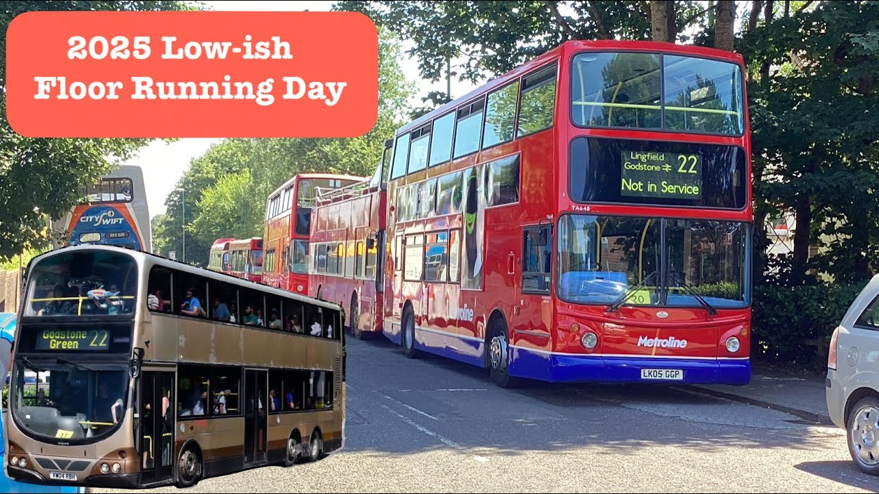 The 2025 Low-ish Floor Running Day | some great buses along with absolute madness!