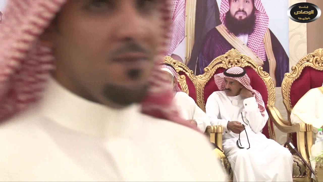 حفل الشيخ خلف سرور الظويفري بزواج ابناءه الملازم يوسف والشاعر ضاوي٤ محاوره تصوير الوصاص