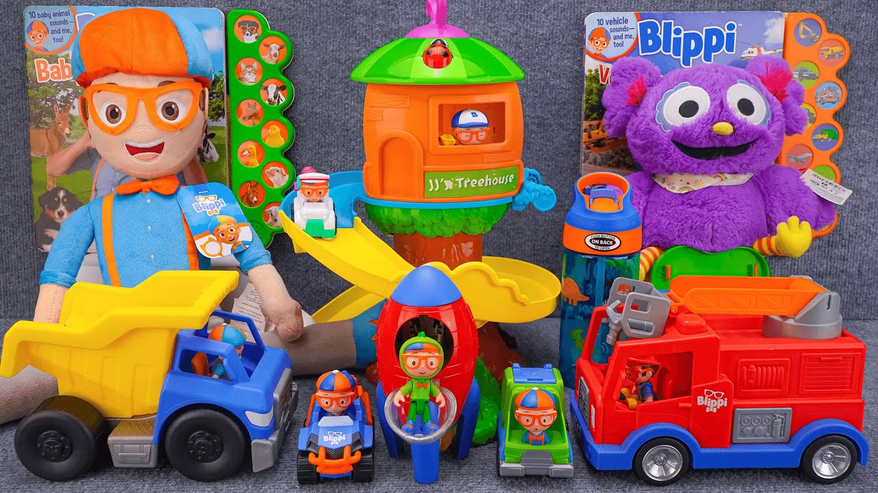 90 Minutes Satisfying with Unboxing Cute Blippi First Party Toys Collection ASMR | Review Toys