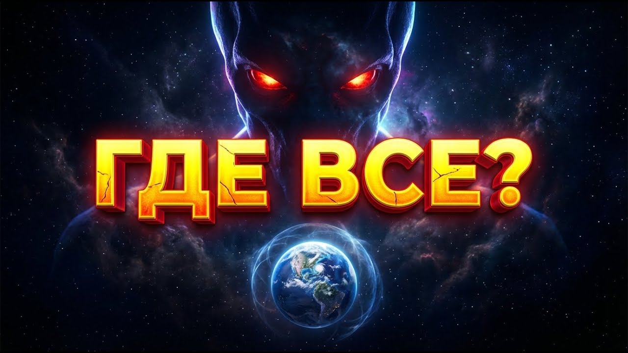 ГДЕ ВСЕ? Парадокс Ферми: инопланетяне молчат, потому что боятся нас?