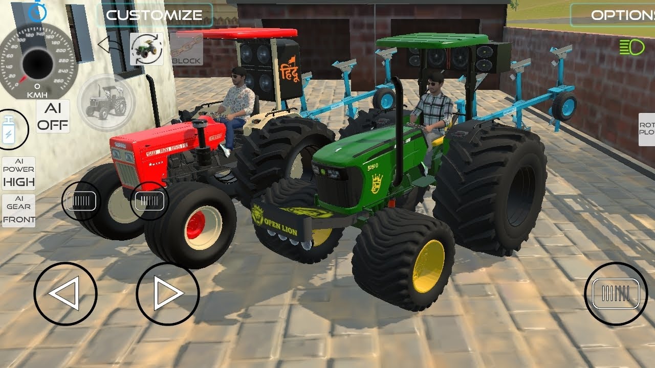 #swaraj #johndeere #tractor #game #video #tractorvideo #gaming #viralvideo @AkashThakor-A50 