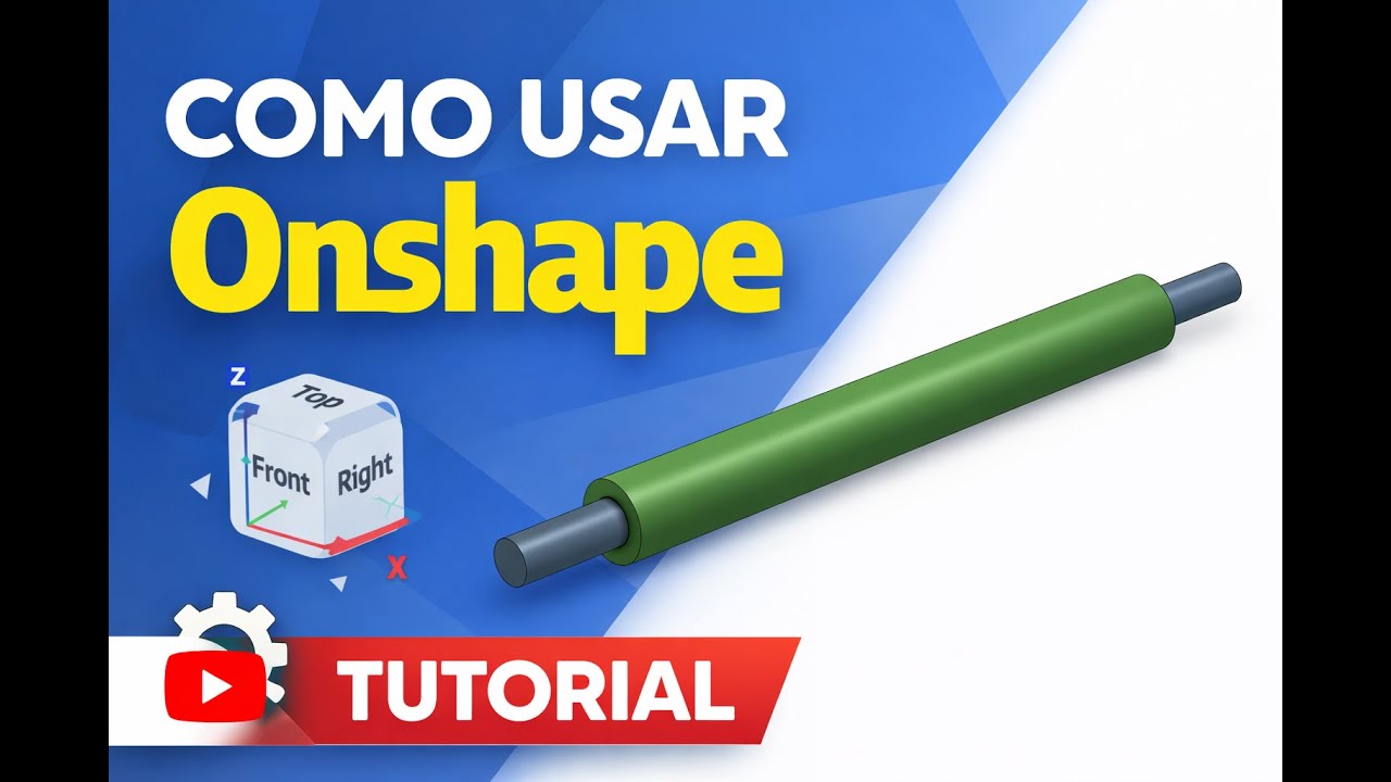 Aula 1 - onshape - Cilindro comando revolve