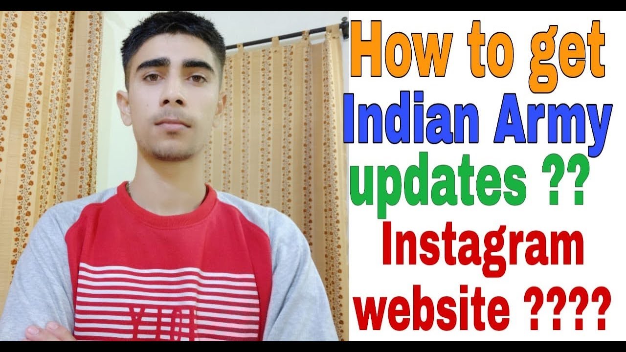 How to get Indian Army updates | the military mike
