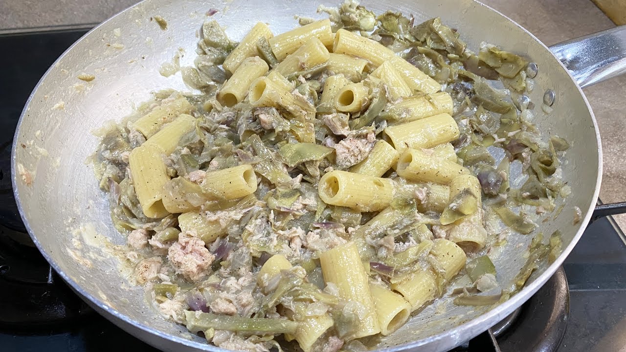PASTA AL TONNO CON CARCIOFI