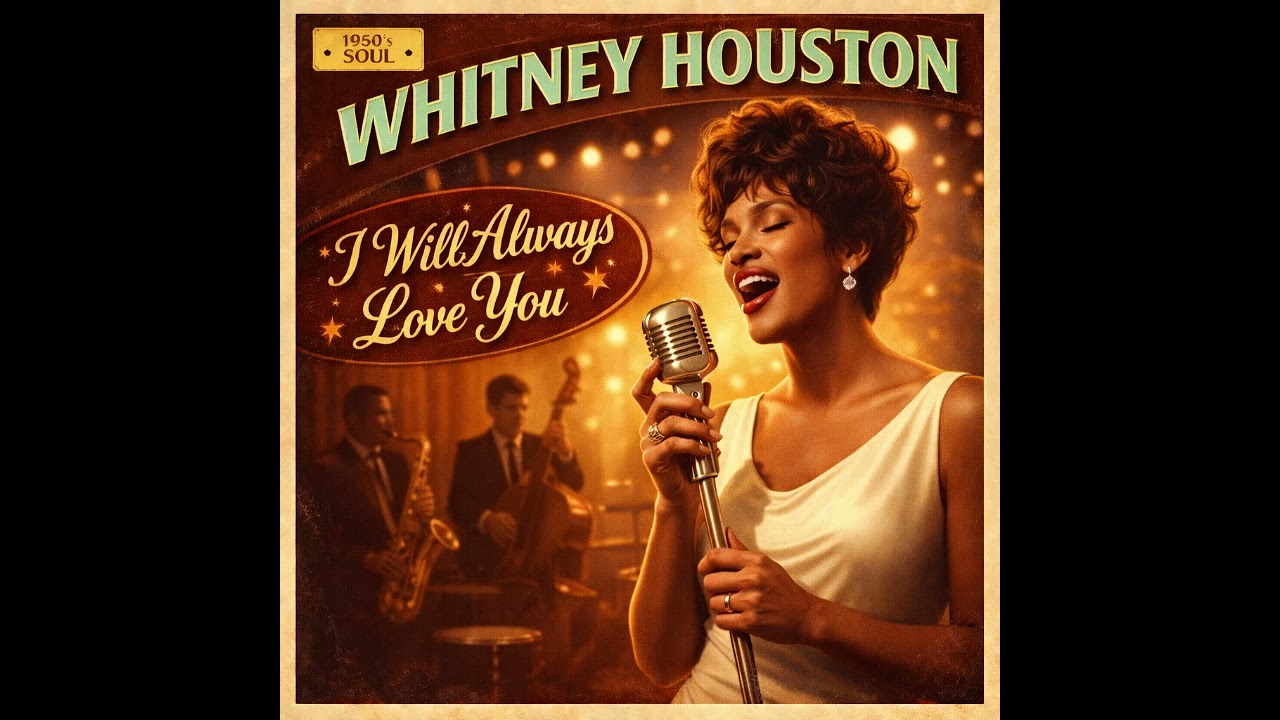 Whitney Houston - I Will Always Love You (1950s Soul Cover)