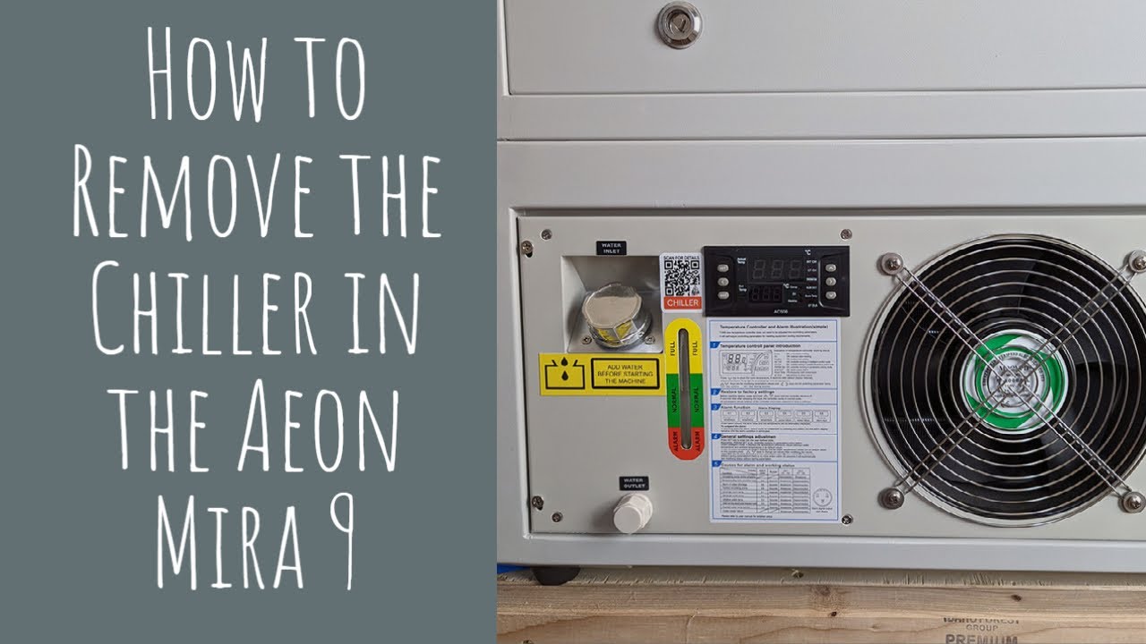 How to Remove and Reinstall the Chiller on an Aeon Mira 9 Laser