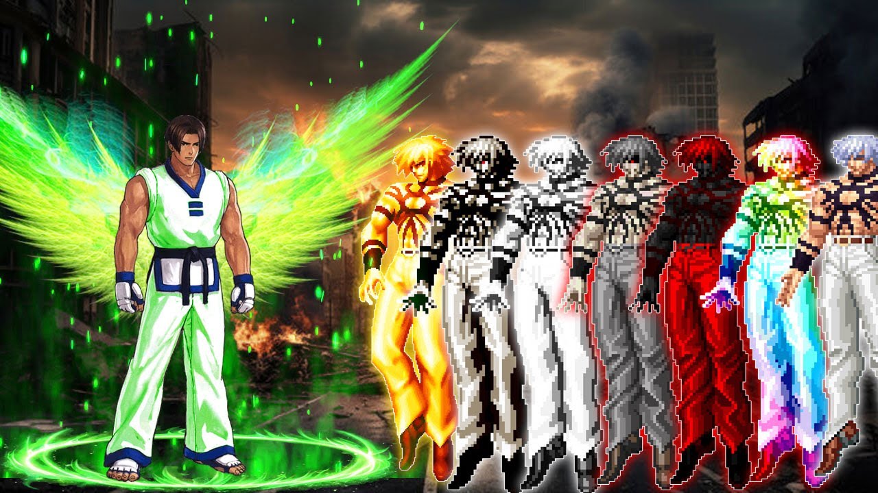 [Mugen KOF] Xavier Kim vS  Super Orochi Team