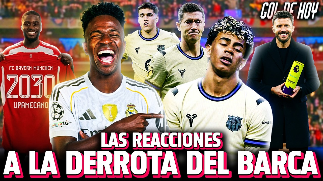 VINICIUS se BURLA de la DERR0TA DEL BѦRCA | El Madrid pierde un fichaje | #goldehoy