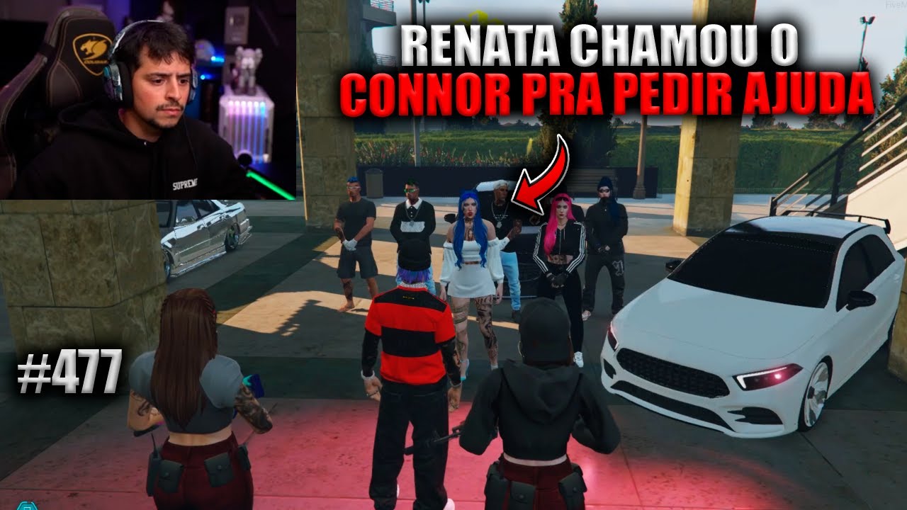 RENATA CHAMOU O CONNOR PRA PEDIR AJUDA! EP 477