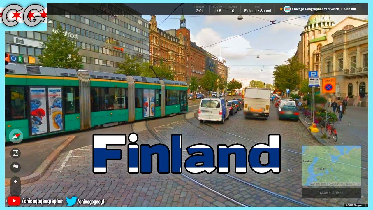 Geoguessr - Finland 3 minutes per round - Country Spotlight #7