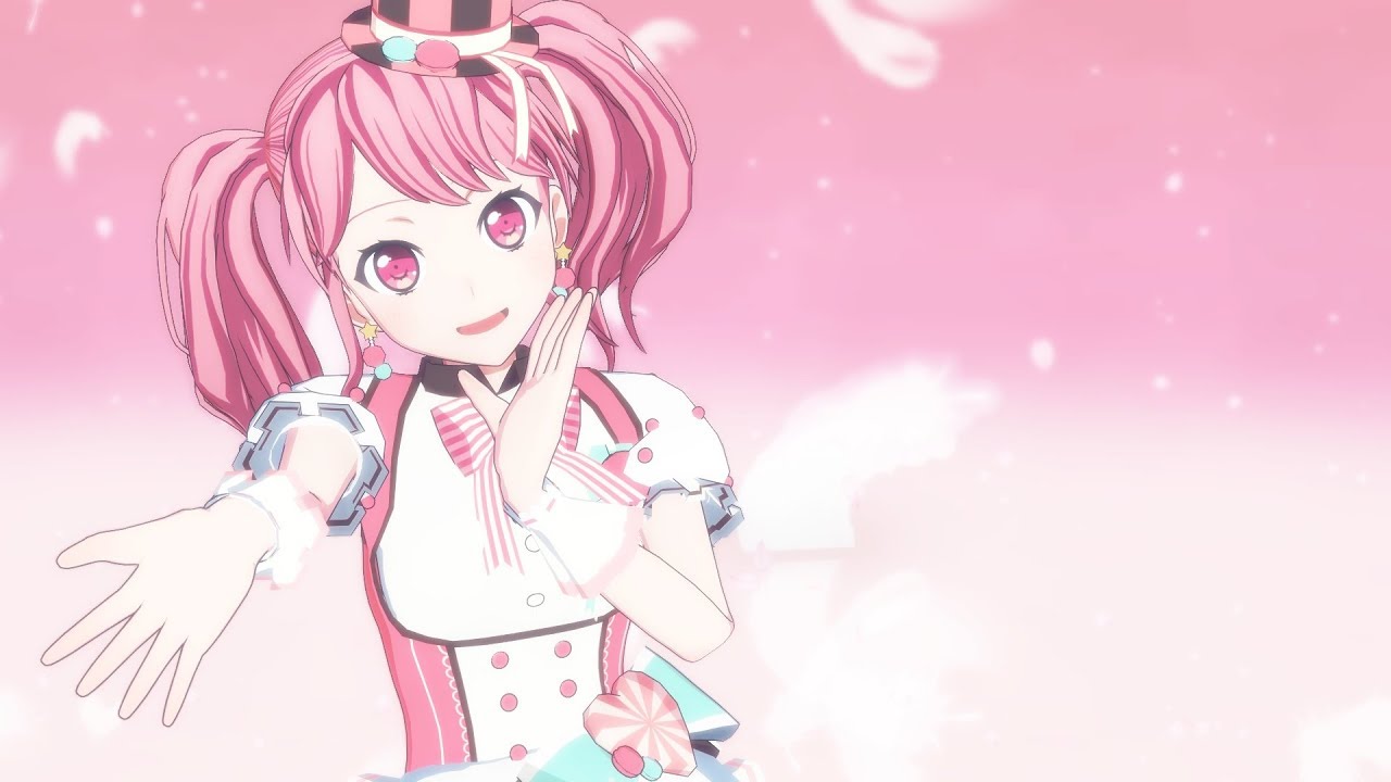 【MMDバンドリ】『世界は恋に落ちている(Vo.前島亜美) / The World is Falling in Love』by 丸山彩【Pastel＊Palettes/1440p】