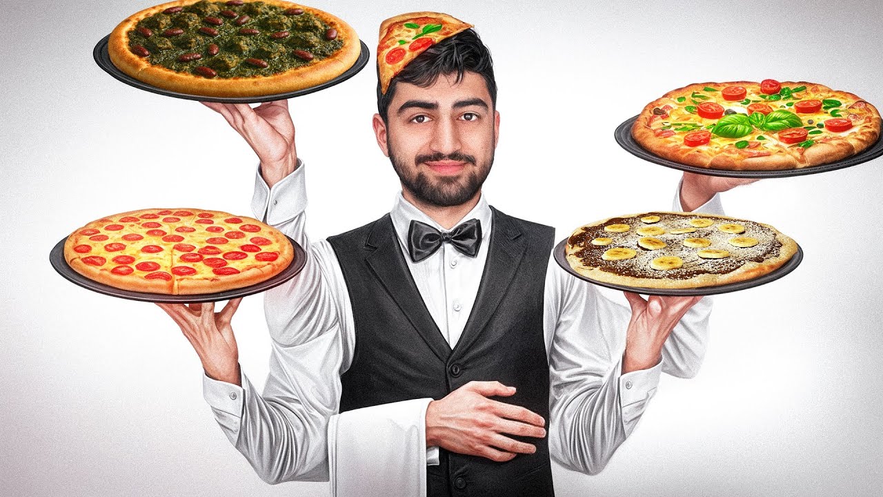 کی میتونه پیتزای بهتری اختراع کنه؟😂🍕
