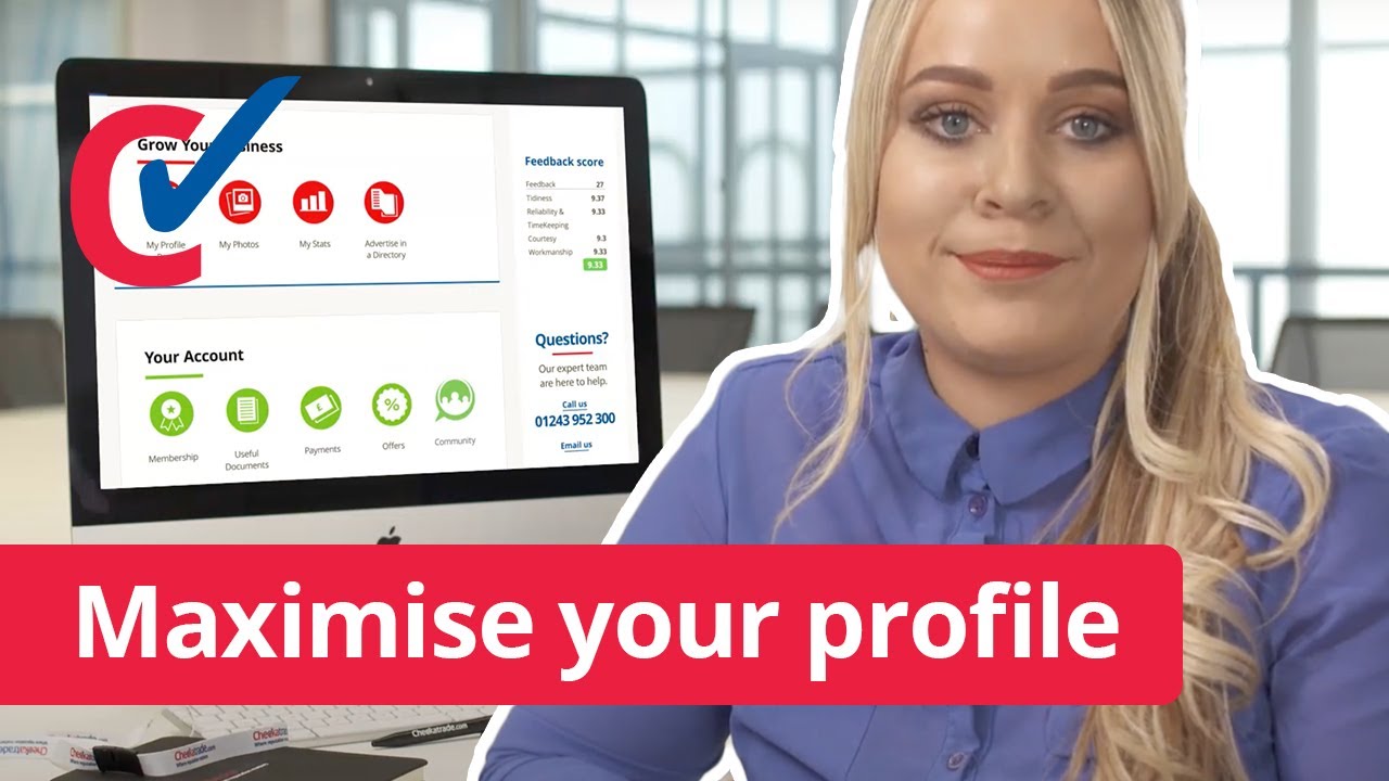 Checkatrade -  Maximise your profile