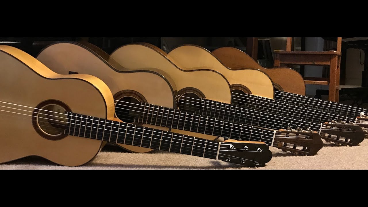 Michael Thames Guitar Comparison - 5 guitars!