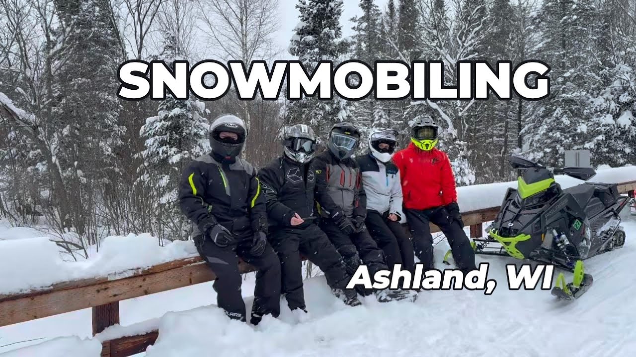 ❄️Epic Snowmobile Day around Ashland, WI | 110 Miles & 3 Bar Stops ❄️