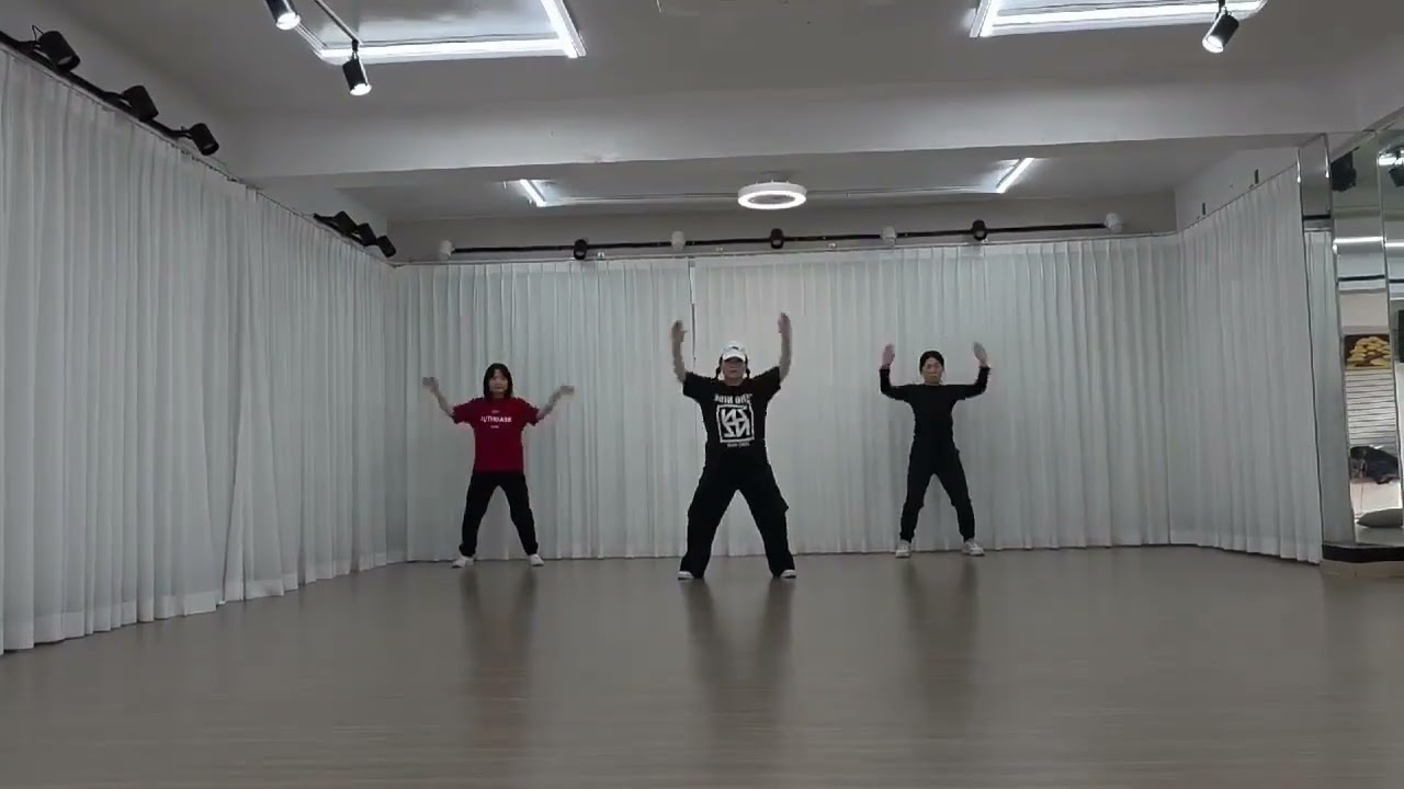 찬양 근력,스트레칭(창작안무) 주와같이 길가는것 거울모드