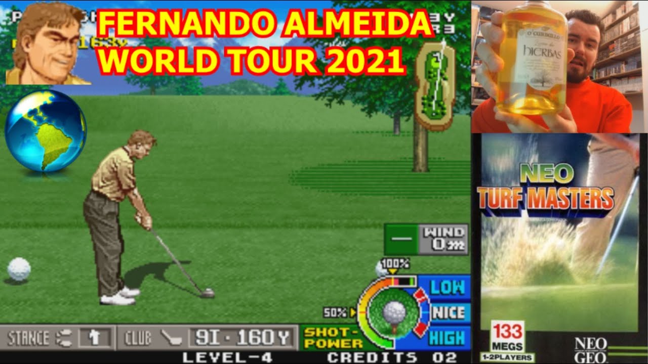 FERNANDO ALMEIDA WORLD TOUR 2021 || Neo Turf Masters (NEOGEO) || Gameplay en Español