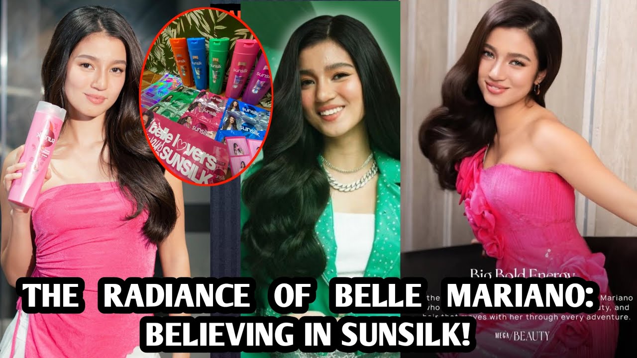 The Radiance of Belle Mariano: Believing in Sunsilk!19 years oldfor her first television commercial!