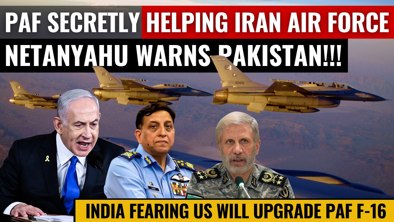 PAF Protecting Iran Air Force Plane | Netanyahu Warns of Pakistan | Defence Outpost