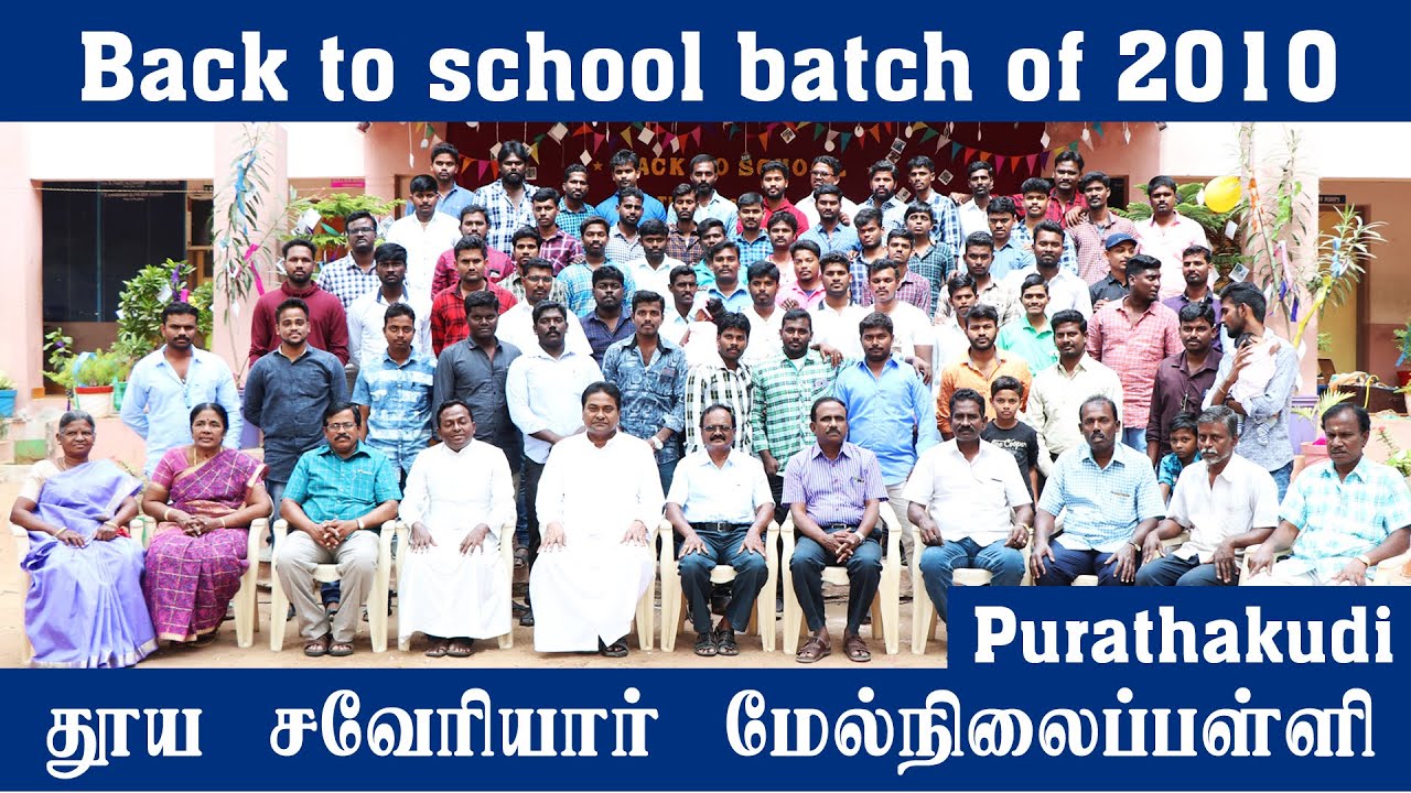 St.Xavier's Hr.Sec.School 2010 Batch Reunion Program, Purathakudi(13-01-2019)