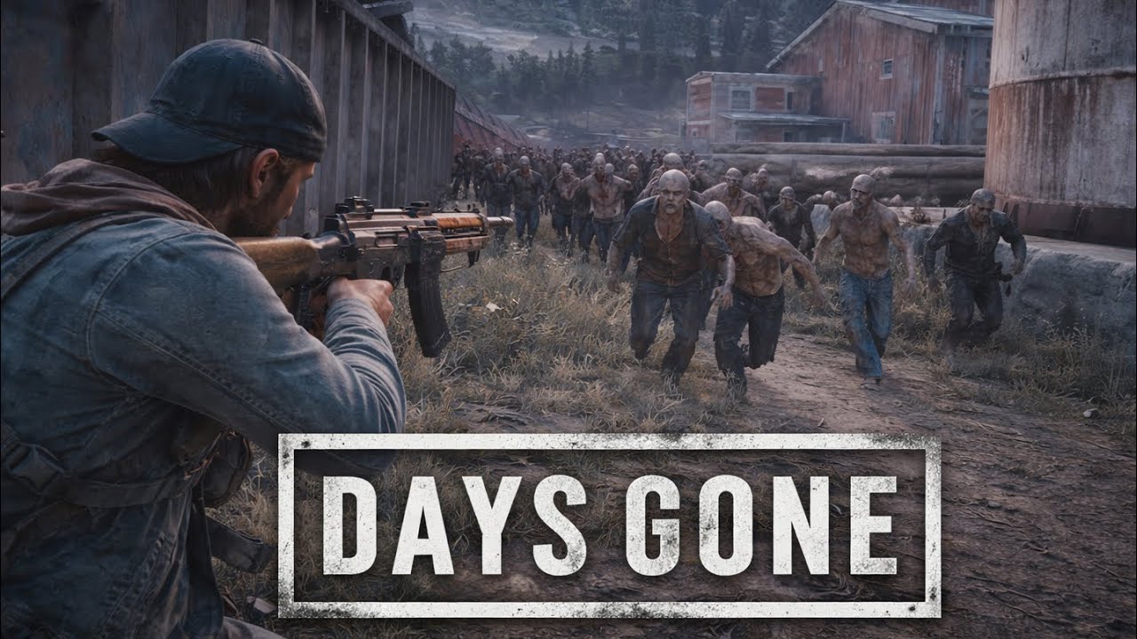 Eliminando a la HORDA ZOMBI en el viejo aserradero | #daysgone