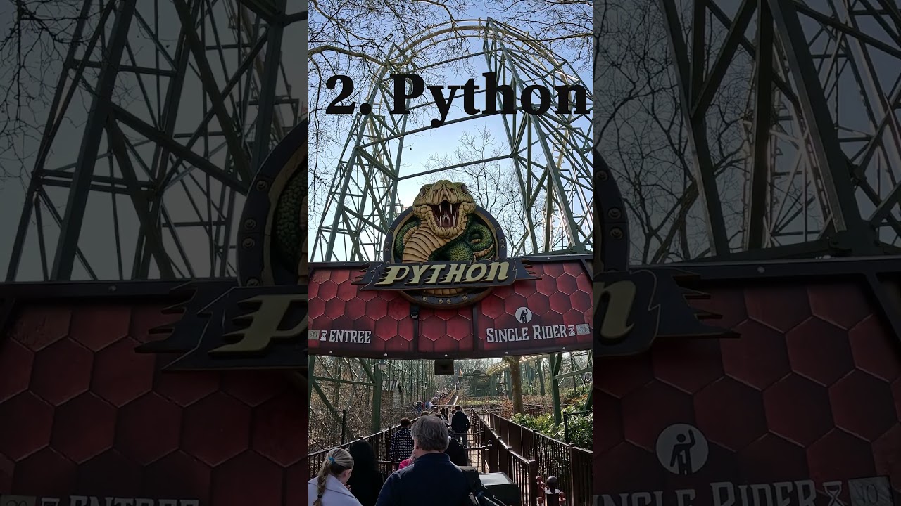 🎢 Top 5 Efteling Attracties &ndash; Ben Je Het Eens met Onze Nummer 1? 🎡🤯 #rollercoaster #efteling #top5