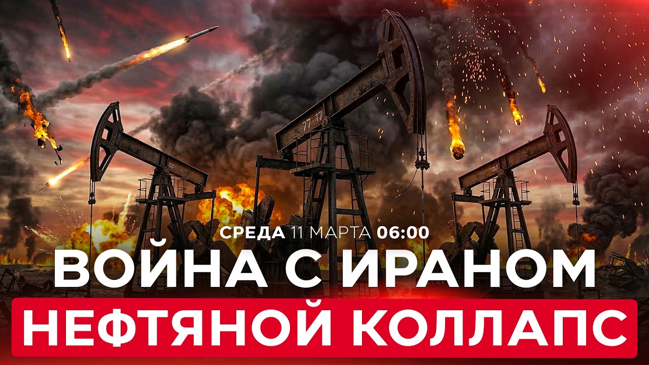 ИРАН УГРОЖАЕТ МИРУ НЕФТЯНЫМ КРИЗИСОМ. РЕЗКИЙ РОСТ ЦЕН НА ЭНЕРГОРЕСУРСЫ!СПЕЦЭФИР. 11 марта. 06:00