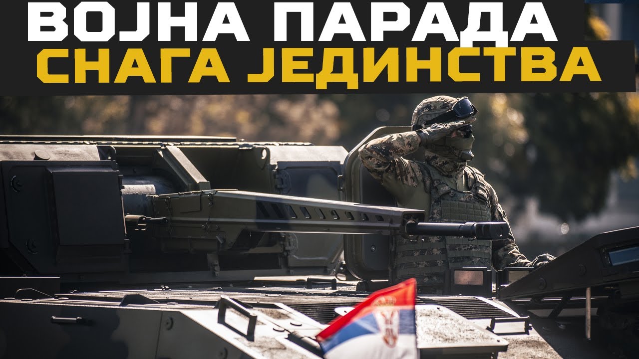 Vojna parada u Beogradu: SNAGA JEDINSTVA!