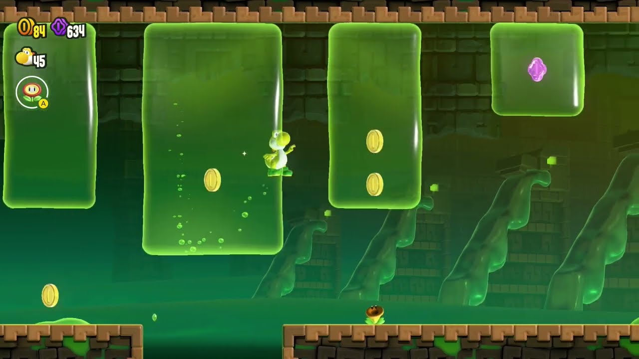 Soluce Super Mario Bros. Wonder 100% - Exploration 1 : Ruines G&eacute;latines