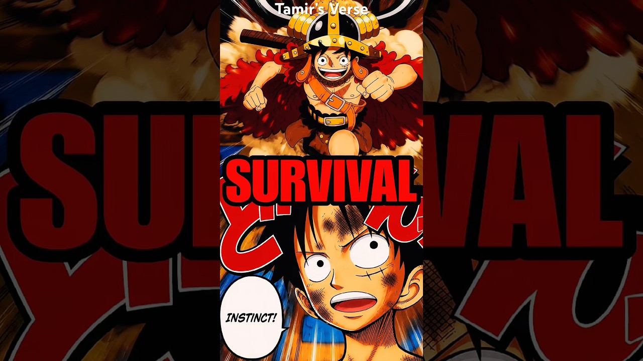 Does Luffy Have ZERO Survival Instincts?!? #anime #onepiece #luffy #shorts
